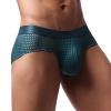 YOSUWOAI Men's String Boxer Briefs, Low-Rise Jockstrap, Transparent Mesh Trunk view 1