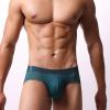 YOSUWOAI Men's String Boxer Briefs, Low-Rise Jockstrap, Transparent Mesh Trunk view 4