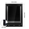 Extra-Large Dog and Cat Door, Durable Weather-Resistant Pet Flap for Medium to Large Dogs, Easy DIY Installation for Doors, Walls, and Screens view 3