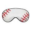 Soft Sleep Mask for Men, Retro Baseball Red Lines, Adjustable Strap for Air Travel view 1