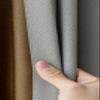 Tolldek 2-Pack Solid Opaque Curtains, Light Gray, 137 x 183 cm view 3