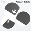 Diatomaceous Earth Feeding Mat for Pets, Water-Absorbent, Washable, 30.5 x 50.8 cm view 2