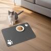 Diatomaceous Earth Feeding Mat for Pets, Water-Absorbent, Washable, 30.5 x 50.8 cm view 3