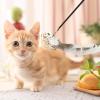 Cat Bird Toy with Bells and Feathers view 3