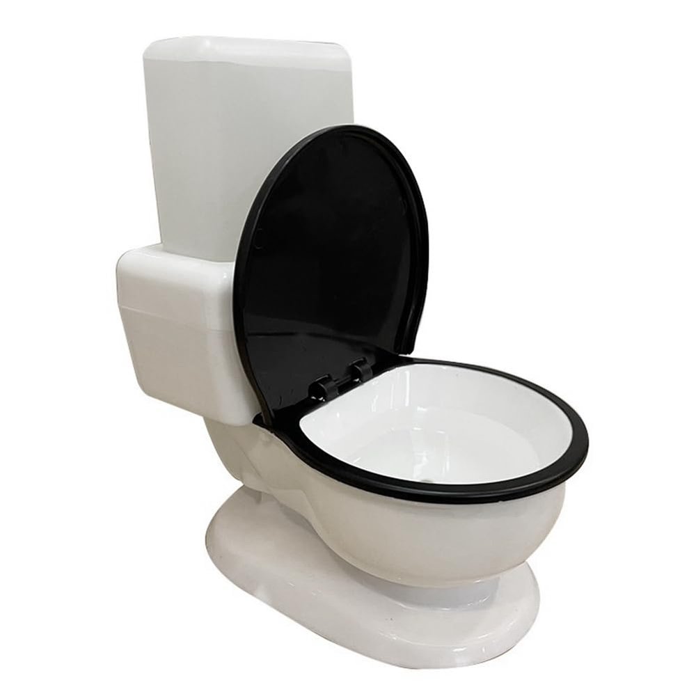 Fuhjythy 650 mL Toilet-Shaped Cat Water Dispenser