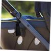VICASKY Stroller Hooks, 12-Piece Nylon Set, Black view 4