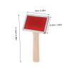 HOMOBABE Pet Grooming Comb with Wooden Handle view 2