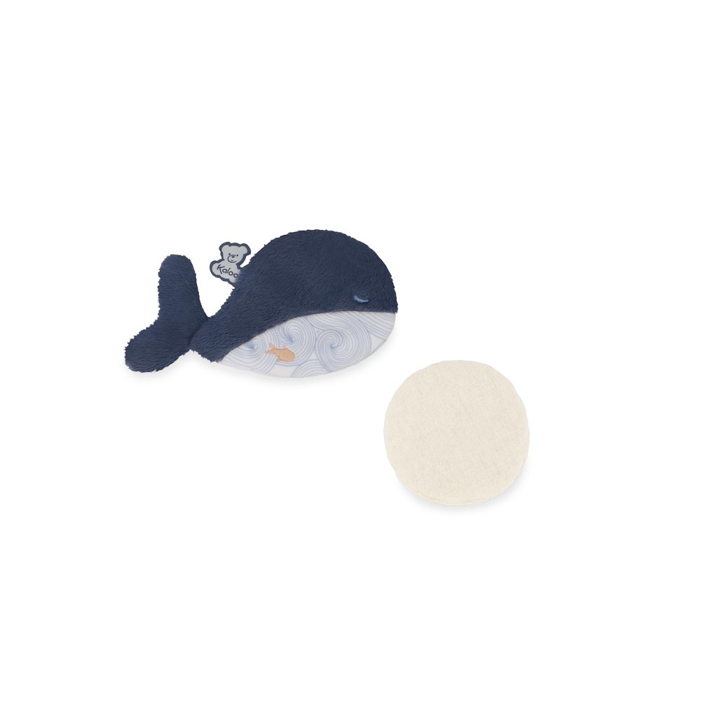 KALOO Baby Cooling Pack, Soothing Plush Whale, Blue, From Birth, K211006