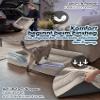 Ergonomic Cat Bed for European Shorthairs, Maine Coons & Small Dogs, 50 x 60 x 14 cm, Beige view 4