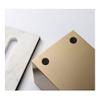 Marble and Stainless Steel Tissue Box view 3