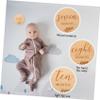 12 Double-Sided Wooden Monthly Milestone Cards view 4