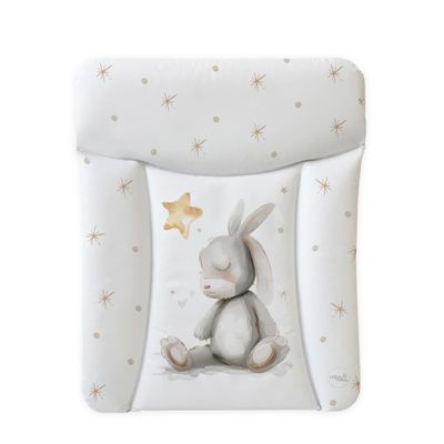 Ceba Baby Soft Changing Pad 50 x 70 cm – Waterproof, Washable, OEKO-TEX Standard 100, Made in EU – Sleepy Bunny