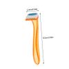 6-Piece Women's Razors, Stainless Steel and ABS view 2