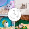 Hamster Feeder - 400ml Acrylic Automatic Dispenser view 2