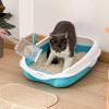Cat Litter Scoop, Pet Litter Sand Scoop, Ergonomic Handle, Deep Scoop | Stainless Steel view 2
