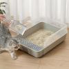 Cat Litter Scoop, Pet Litter Sand Scoop, Ergonomic Handle, Deep Scoop | Stainless Steel view 4