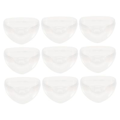 10-Pack Portable PP Pacifier Storage Boxes for Newborns