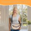 Pet Carrier Backpack, Lightweight Breathable Sling, Adjustable Mesh Travel Bag, 47 x 29 x 14 cm, Beige Yellow view 2