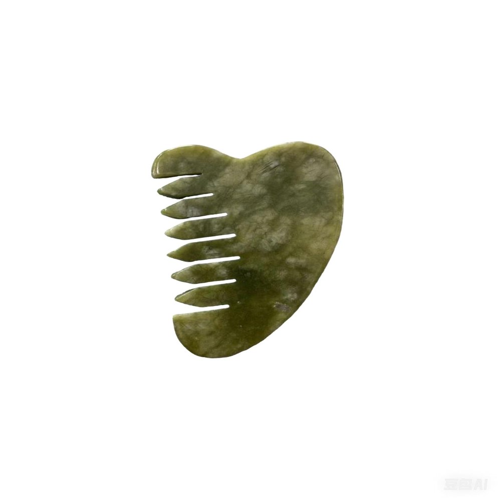 Jade Scalp Massage Comb and Hair Tool (Style 2)