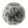 Messy Bun Hairpiece for Women, Heat-Resistant Synthetic Fiber, Flower White view 1