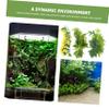 Mipcase Plastic Artificial Reptile Plants, 3-Piece Set view 2