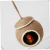 PERSELOSO Braided Rope Ball-Shaped Parrot Sleeping Nest view 2