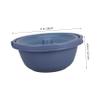 UTHCLO Portable Plastic Bedpan with Smooth, Rounded Design for Adults and Pregnant Women view 2