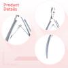 Professional Russian-Style Cuticle Nipper, 5 mm view 4