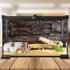 Bsbkoj Resin Reptile Hide with 3 Entrances view 2