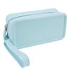 Linkidea Silicone Epilator Travel Case, Protective Storage for Bikini Trimmers, Compatible with Braun Silk-épil 9 & 7, Blue, Case Only view 1