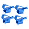 Aquarium Water Tube Holder with Stabilization, 4-Piece Plastic Set view 1