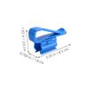 Aquarium Water Tube Holder with Stabilization, 4-Piece Plastic Set view 2