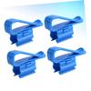 Aquarium Water Tube Holder with Stabilization, 4-Piece Plastic Set view 3