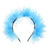 Mesh Rhinestone Headband with High Crown view 1