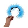 Mesh Rhinestone Headband with High Crown view 4