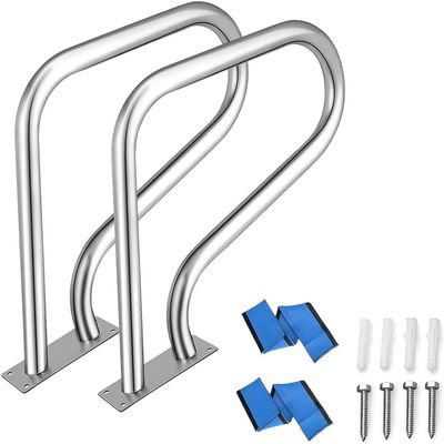Stainless Steel Pool Safety Handrail with 4 ft Cover