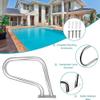 Stainless Steel Pool Safety Handrail with 4 ft Cover view 2