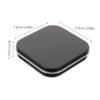 Magnetic Makeup Palette, Black, 2-Pack for 12 Pans view 2