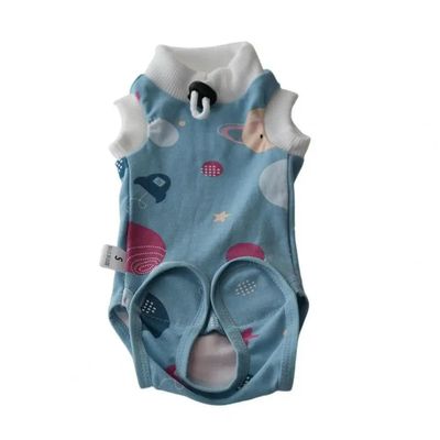 Frissin Cotton Pet Surgery Recovery Suit for Cats
