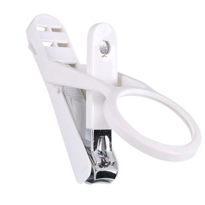 Nail Clippers with 2× Magnifying Glass for Seniors and Children