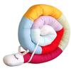 XXL Bed Bumper/Snail (Pastel Pattern), 250 cm, Customizable Side Sleeper Pillow (Without Tail Tip, 300 cm) view 1