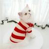 Striped Shirt for Cats and Puppies, Fall and Summer Pet Clothing view 4