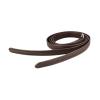 Dickly 2pcs English Stirrups 1.25m Length with Stainless Steel Buckles, Dark Brown view 1