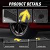 GOUZIBHD Rubber Curb Ramp, Car and Wheelchair Ramp, Threshold Ramp, Heavy-Duty Loading Ramp, 95 x 30 x 11 cm view 3