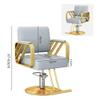 Generic Cross-Knee Meditation Chair, Barber Chair, Salon Styling Chair with Hydraulic Pump, Height-Adjustable and 360° Swivel view 2