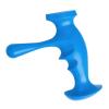 Sharplace T-Shaped Manual Acupressure Massage Tool, Blue view 1