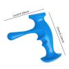 Sharplace T-Shaped Manual Acupressure Massage Tool, Blue view 2