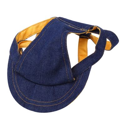 Adjustable Pet Baseball Cap with Ear Holes