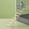 Bird Climbing Ladder - Parrot Toy with Rotating Hooks view 2