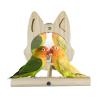 Bird Mirror with Perch view 1